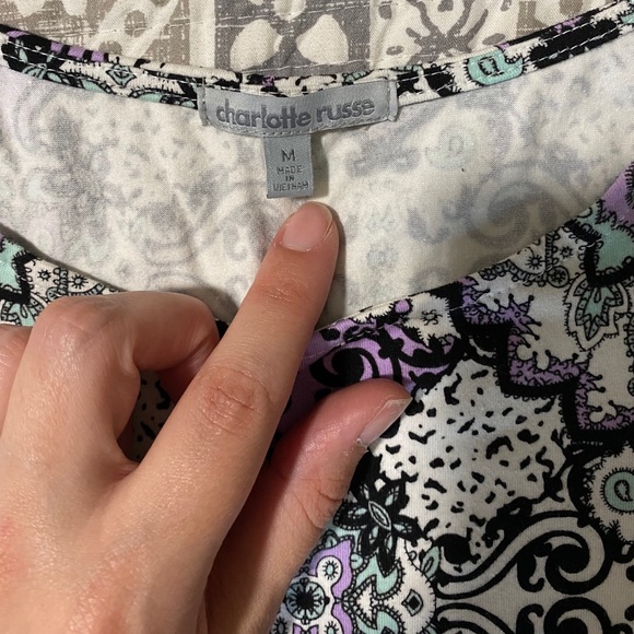 Multicolor crop top - Picture 2 of 4